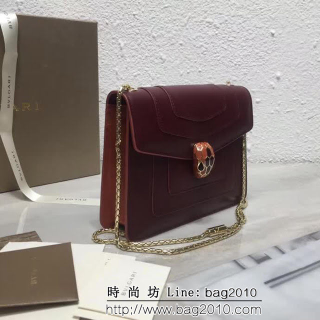 BVLGARI寶格麗 專櫃熱賣系列 最新配色 Serpenti Forever 精緻斜挎包 時尚晚宴包 34559 FYD1214